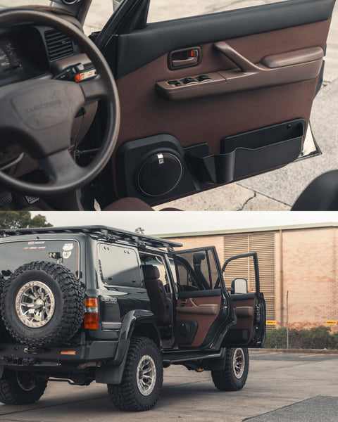 80 Series Door Trims (Late Model with Electric Windows)