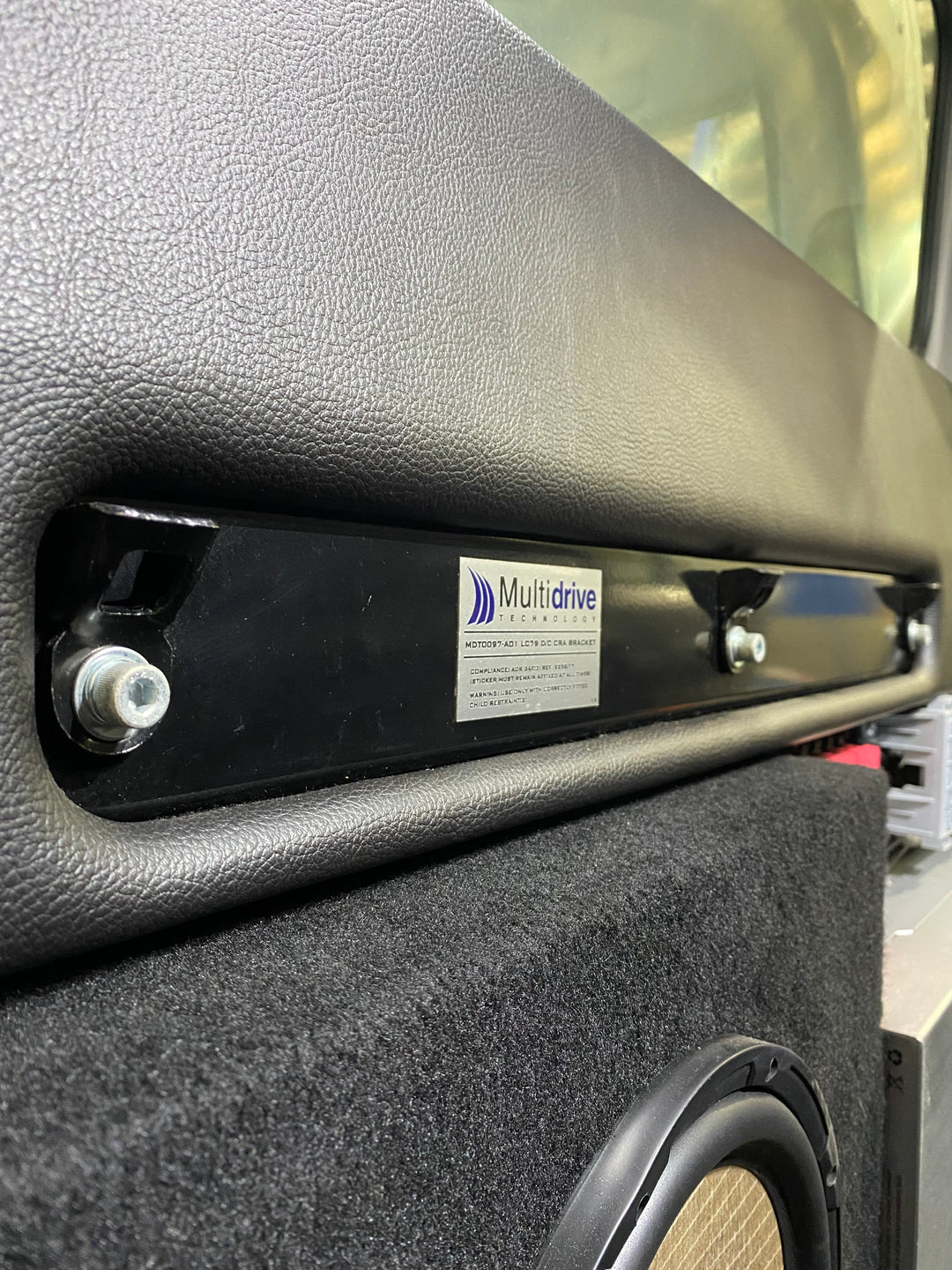 Rear Wall Panel with Subwoofer Enclosure | 79 Dual Cab