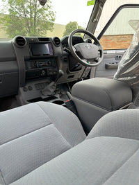 Original Floor Console - Charging Sockets and (5) Rocker Switch Panel