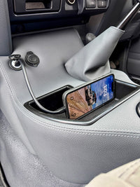 Premium Floor Console - Charging Sockets