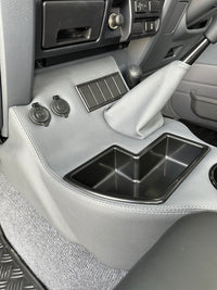 Original Floor Console - Charging Sockets and (5) Rocker Switch Panel
