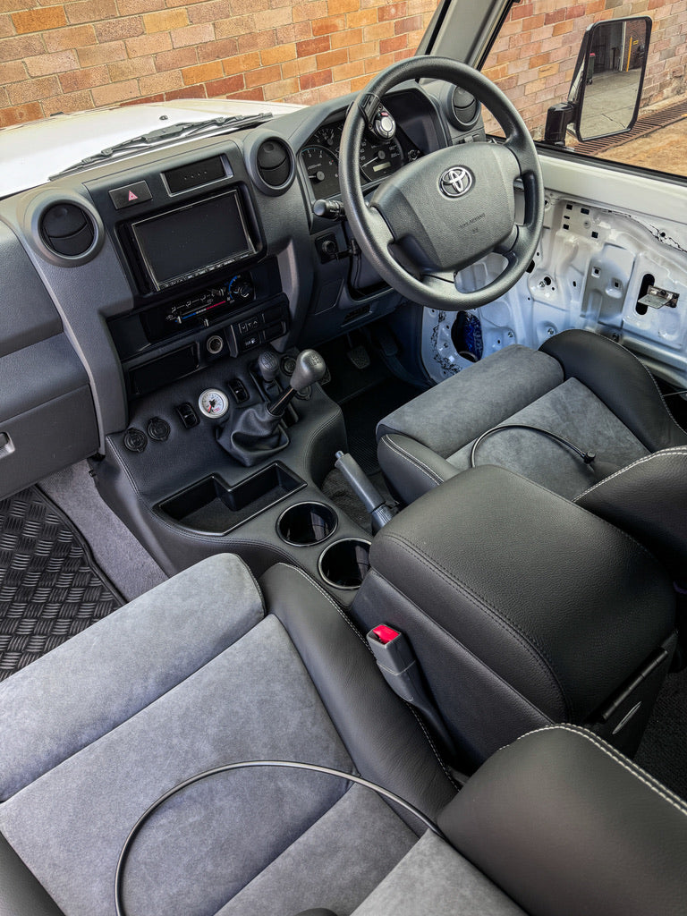 Premium Floor Console -  Charging Sockets & Airbag Man Provision