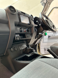 Original Floor Console - Charging Sockets and (5) Rocker Switch Panel