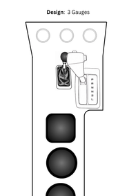 Auto Full Length Console | Toyota LandCruiser 80 Series Early Model (1990–1995)
