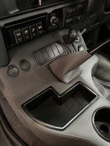 Premium Floor Console - Charging Sockets & (5) Rocker Switch Panel