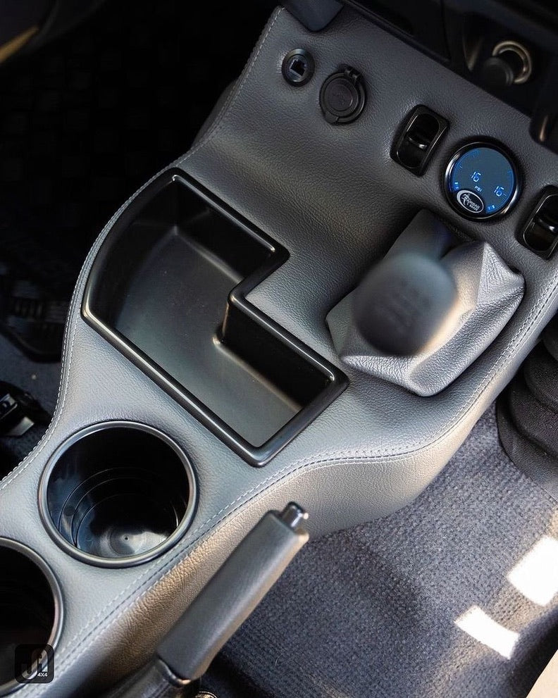 Original Full Length Floor Console with Charging Sockets and Airbag Man Provision | Steel Dash