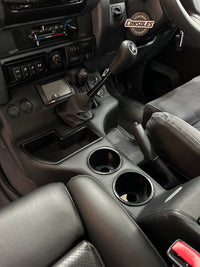 Premium Floor Console - Charging Sockets & Scan Gauge III