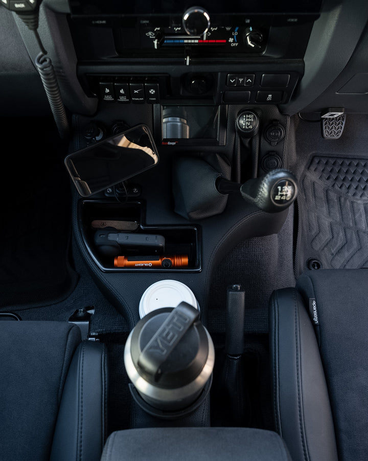 Premium Floor Console - Charging Sockets & Scan Gauge III