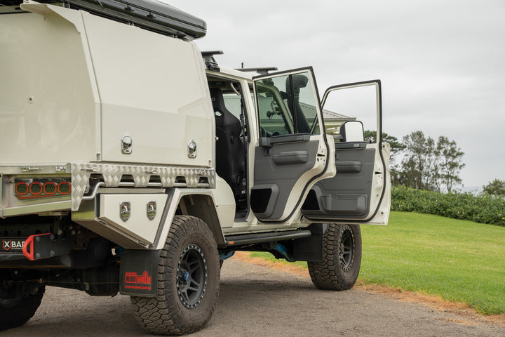 Premium Front Door Speaker Pods + Optional Door Trims with 3D Moulding