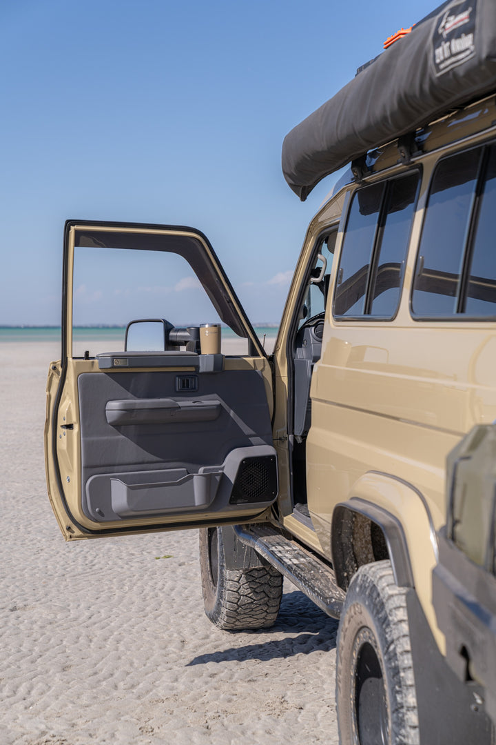 Premium Front Door Speaker Pods + Optional Door Trims with 3D Moulding