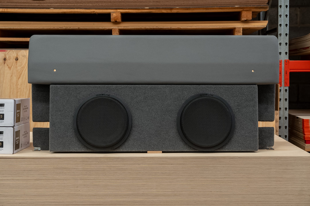 Rear Wall Panel with Dual Subwoofer Enclosure | 79 Dual Cab