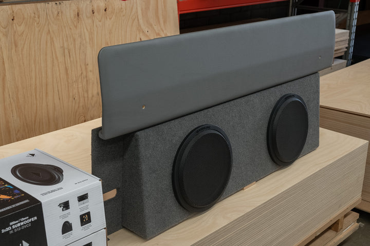 Rear Wall Panel with Dual Subwoofer Enclosure | 79 Dual Cab