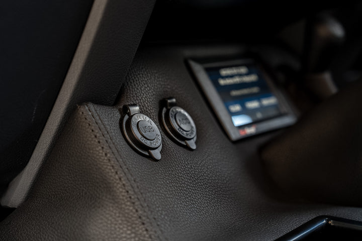 Premium Floor Console - Charging Sockets & Scan Gauge III