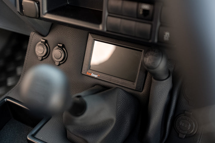 Premium Floor Console - Charging Sockets & Scan Gauge III