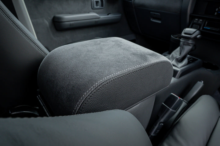 Upgrade to Alcantara Upholstered Lid