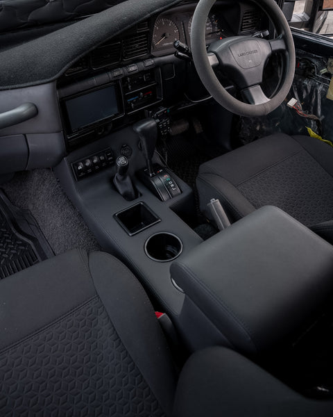 Auto Full Length Console | Toyota LandCruiser 80 Series Early Model (1990–1995)