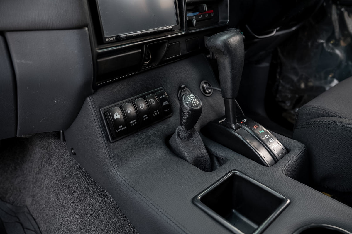 Auto Full Length Console | Toyota LandCruiser 80 Series Early Model (1990–1995)