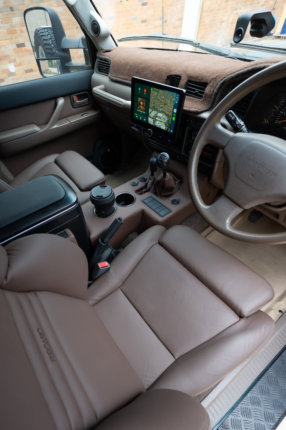 Full Length Fridge Console | Toyota LandCruiser 80 Series (1990–1997)