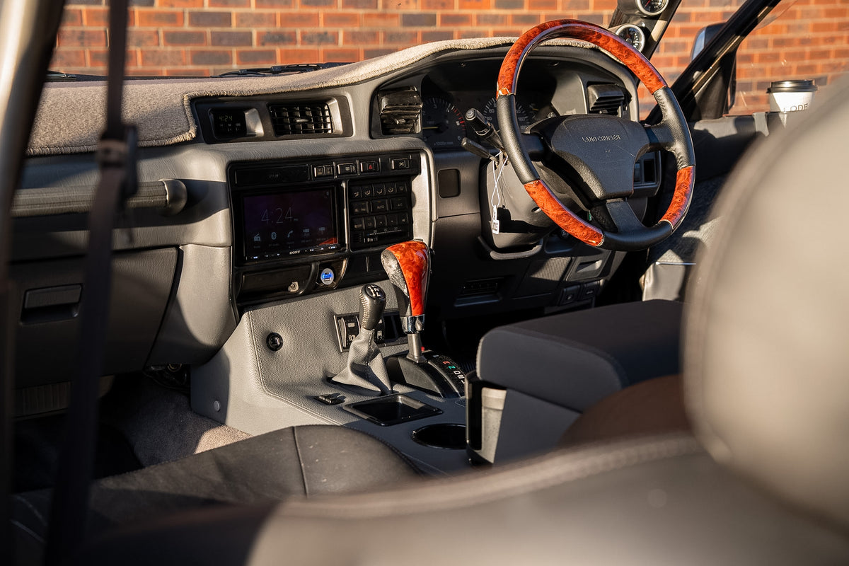 Auto Full Length Console | Toyota LandCruiser 80 Series Late Model (1995 – 1998)