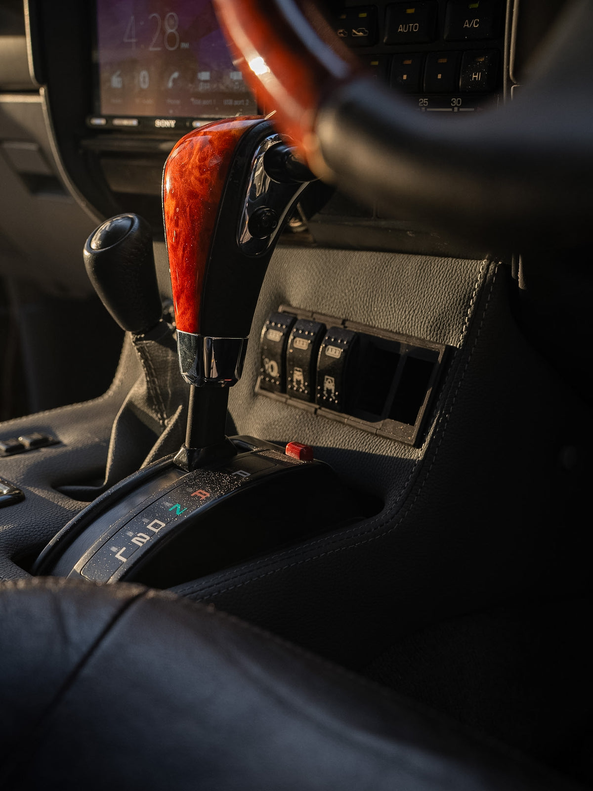Auto Full Length Console | Toyota LandCruiser 80 Series Late Model (1995 – 1998)
