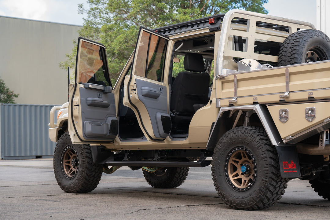 Premium Front Door Speaker Pods + Optional Door Trims with 3D Moulding