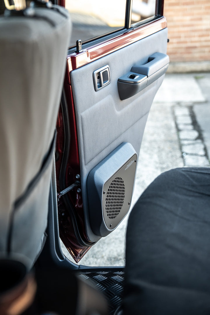 Rear 3D Door Trims with Premium Speaker Door Pods