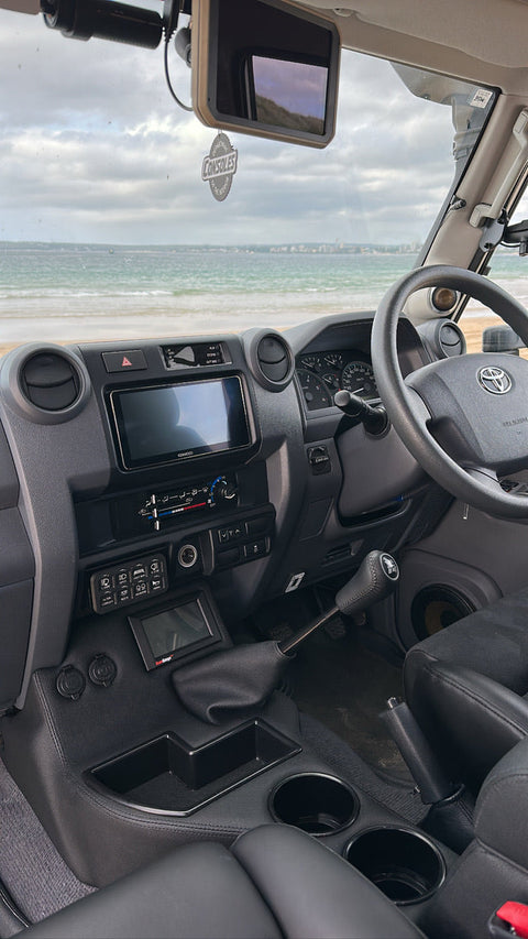 Original  Floor Console - Charging Sockets and Scan Gauge III