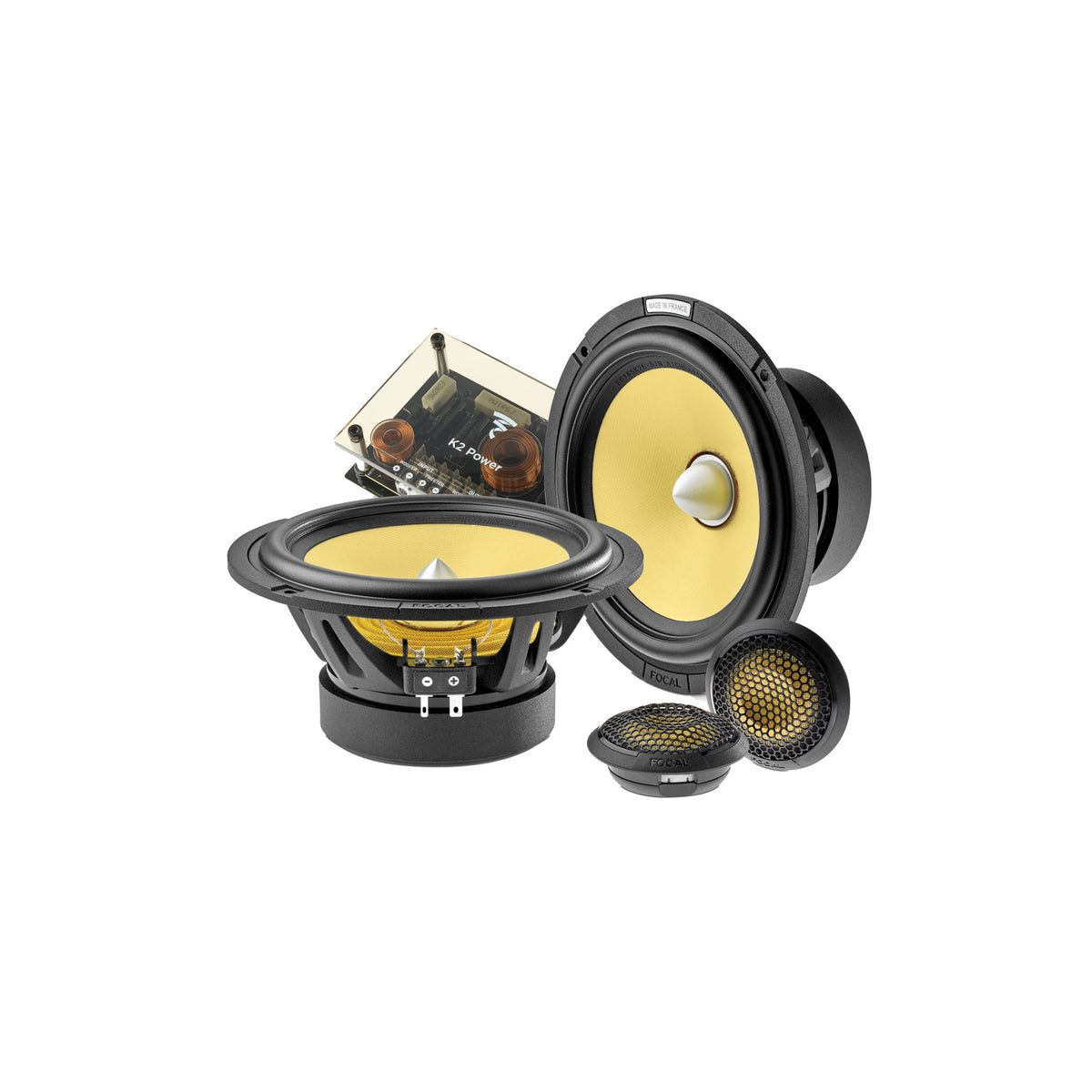 Focal K2 Power ES 165 K2E – 6.5" 2-Way Component Speakers