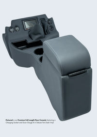 Premium Floor Console - Charging Sockets & Scan Gauge III | TroopCarrier