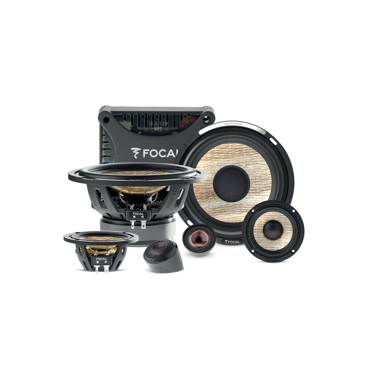 Focal Flax Evo PS 165 F3E – 6.5" 3-Way Component Speakers
