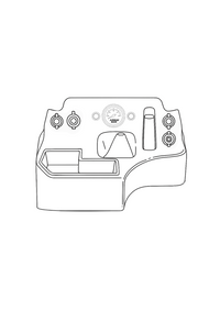 Premium Floor Console -  Charging Sockets & Airbag Man Provision