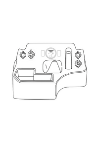 Premium Floor Console -  Charging Sockets & Airbag Man Provision