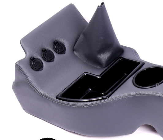 Premium Floor Console - (3) Charging Sockets