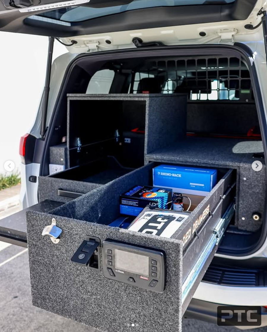 Car Drawer File System Custom 4WD Drawer System Enquiry | Loaded Drawers by DOTI Automotive