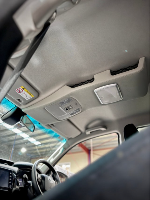 Flat Base Centre Roof Console – N80 Hilux (Dual Cab & Extra Cab)