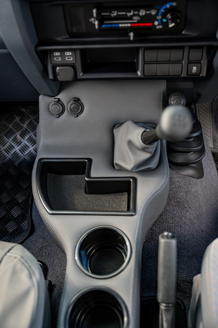 Original Floor Console - Charging Sockets | Steel Dash