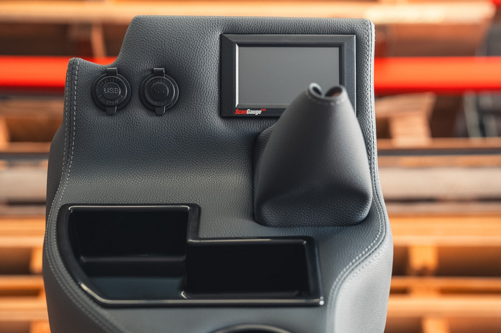 Original Floor Console - Charging Sockets and Scan Gauge III | TroopCarrier