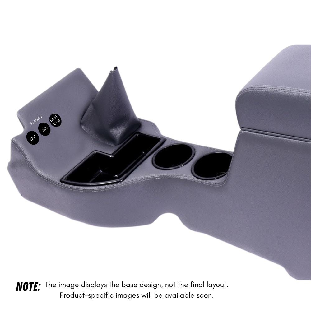 Original Full Length Floor Console with (3) Sockets | Steel Dash – DOTI ...