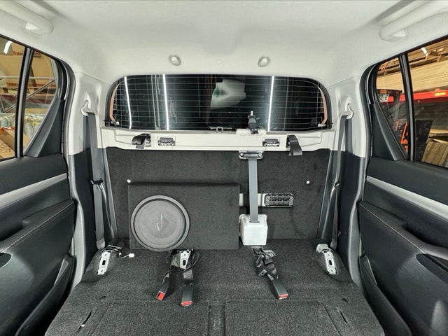 Toyota HiLux N80 Dual Cab Rear Wall Panel & Subwoofer Enclosure
