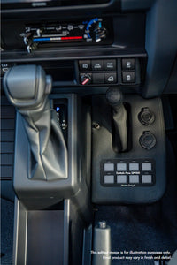 Auto Accessories Wing - RHS Design 3 With Charging Sockets & 8-Switch Panel