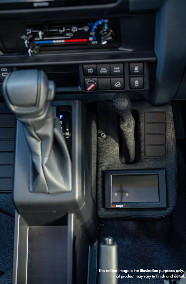 Auto Accessories Wing - RHS Design 4 With 4 Rocker Switch Blanking Panel & Scan Gauge III